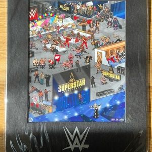 WWE superstar poster